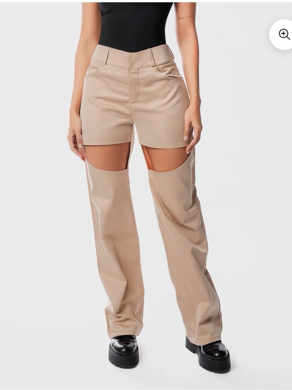 Brashali Munich pants size 4 NUDE